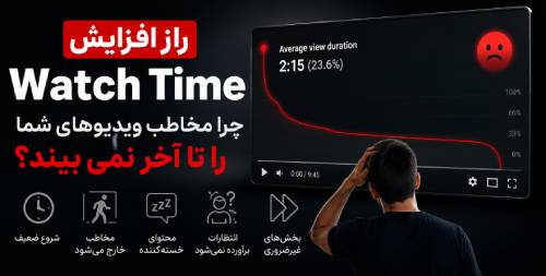 افزایش واچ تایم یوتیوب